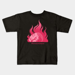 Burning Thoughts Kids T-Shirt